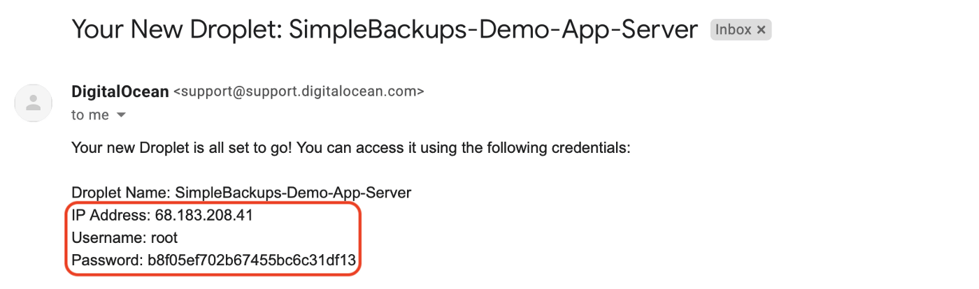 DigitalOcean Email DigitalOcean Email