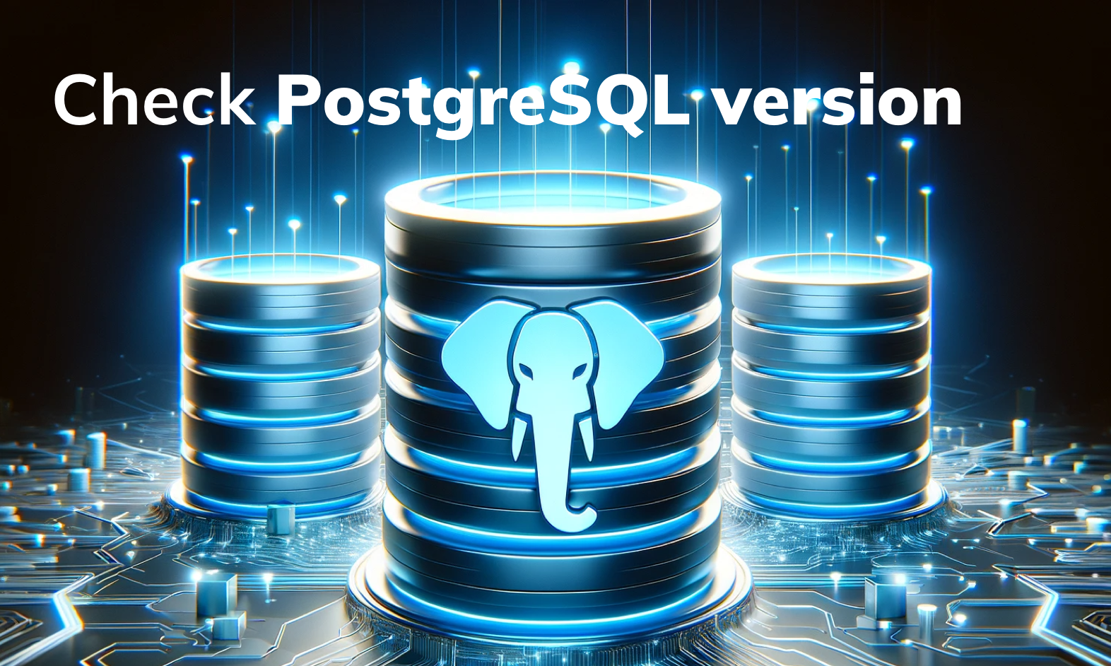 How to check PostgreSQL version