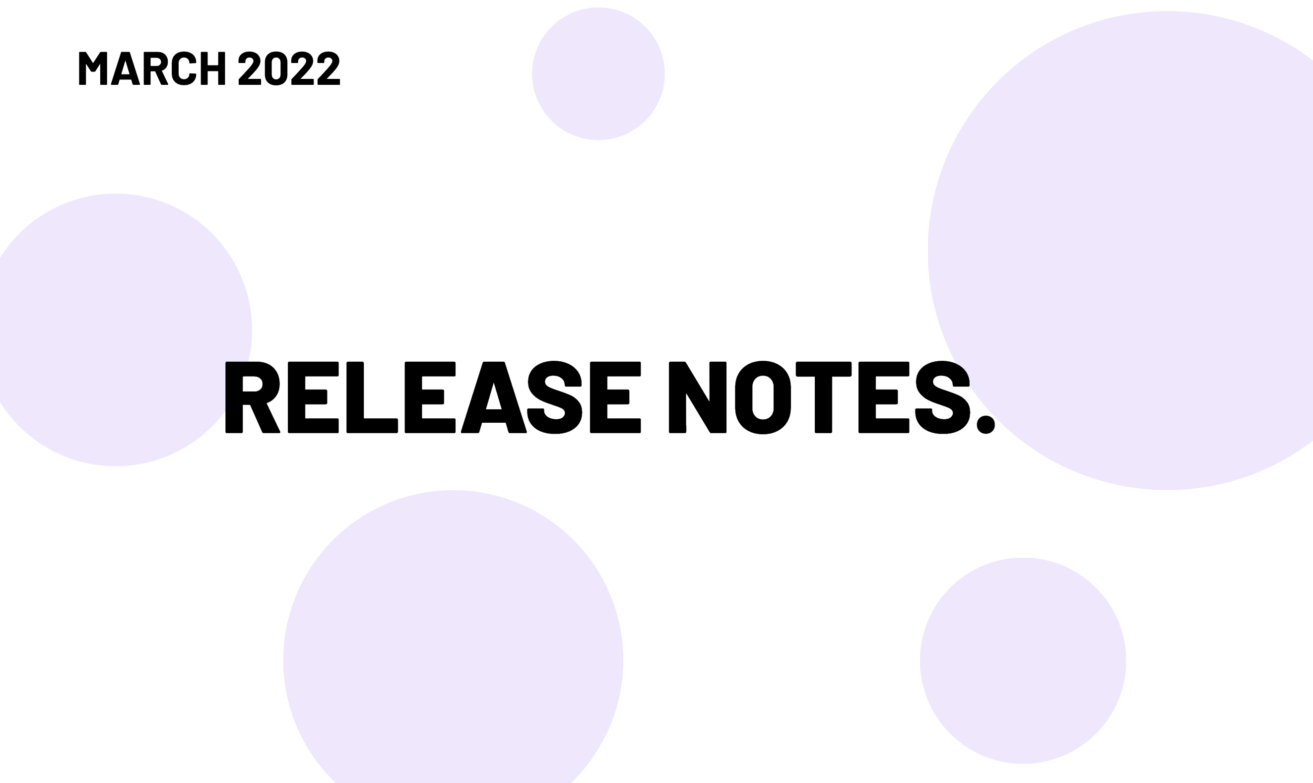 March 2022: MongoDB Streaming, CloudSync updates and new API endpoints