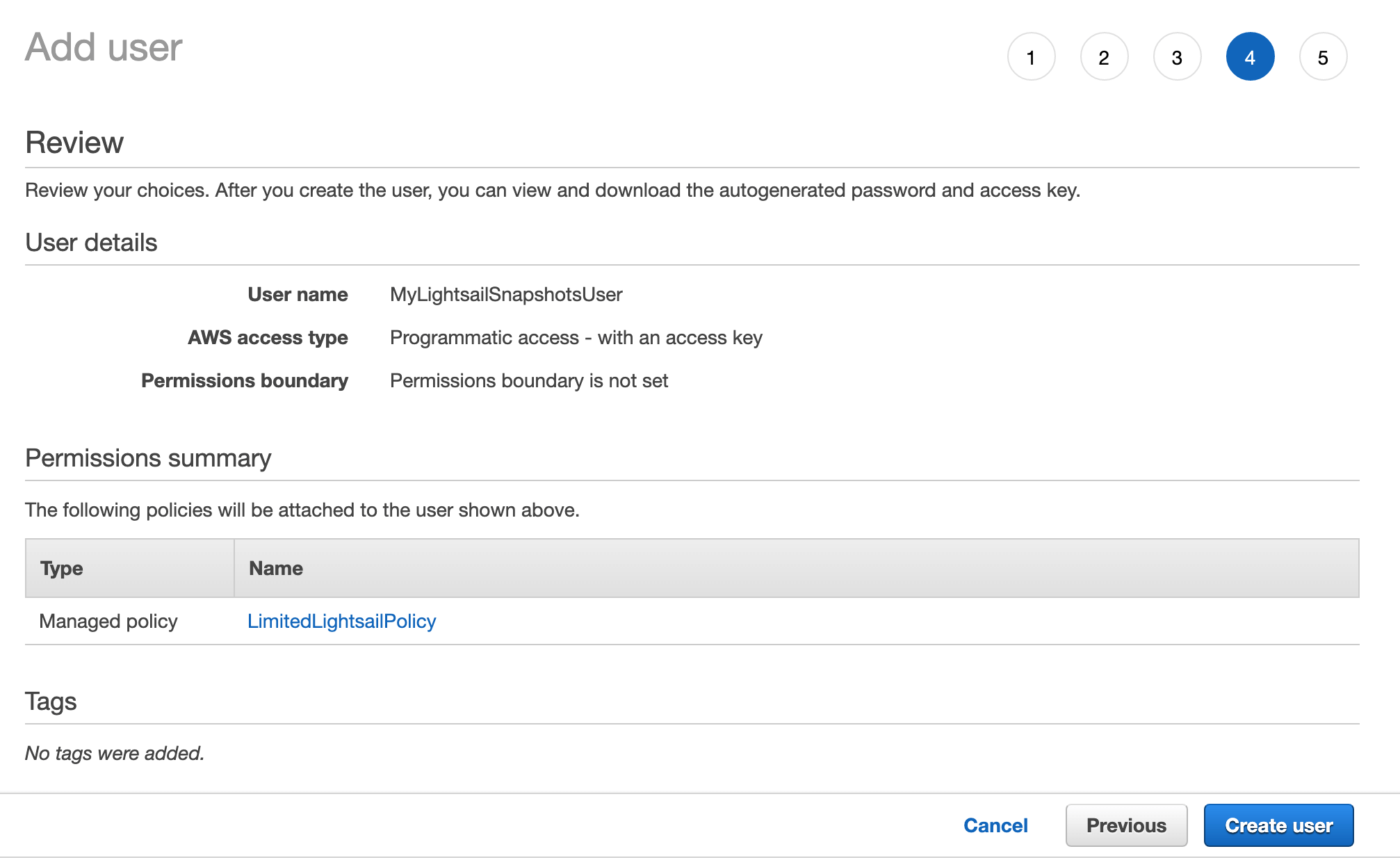 Amazon Lightsail Snapshots Credentials Amazon Lightsail Snapshots Credentials