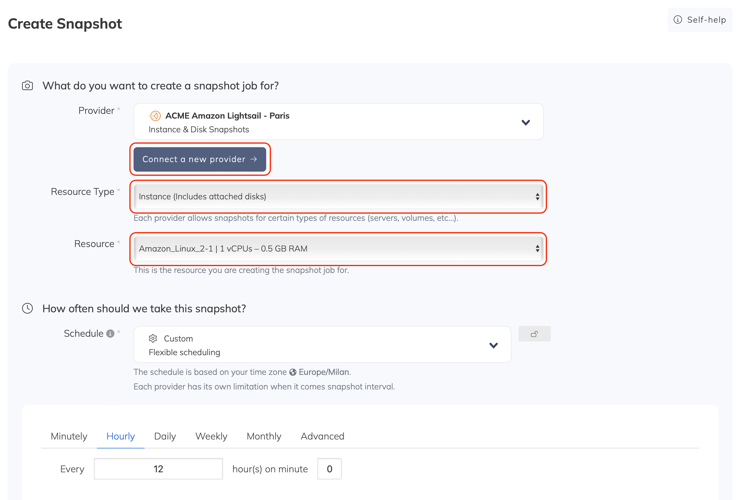 Amazon Lightsail Snapshots Credentials Amazon Lightsail Snapshots Credentials