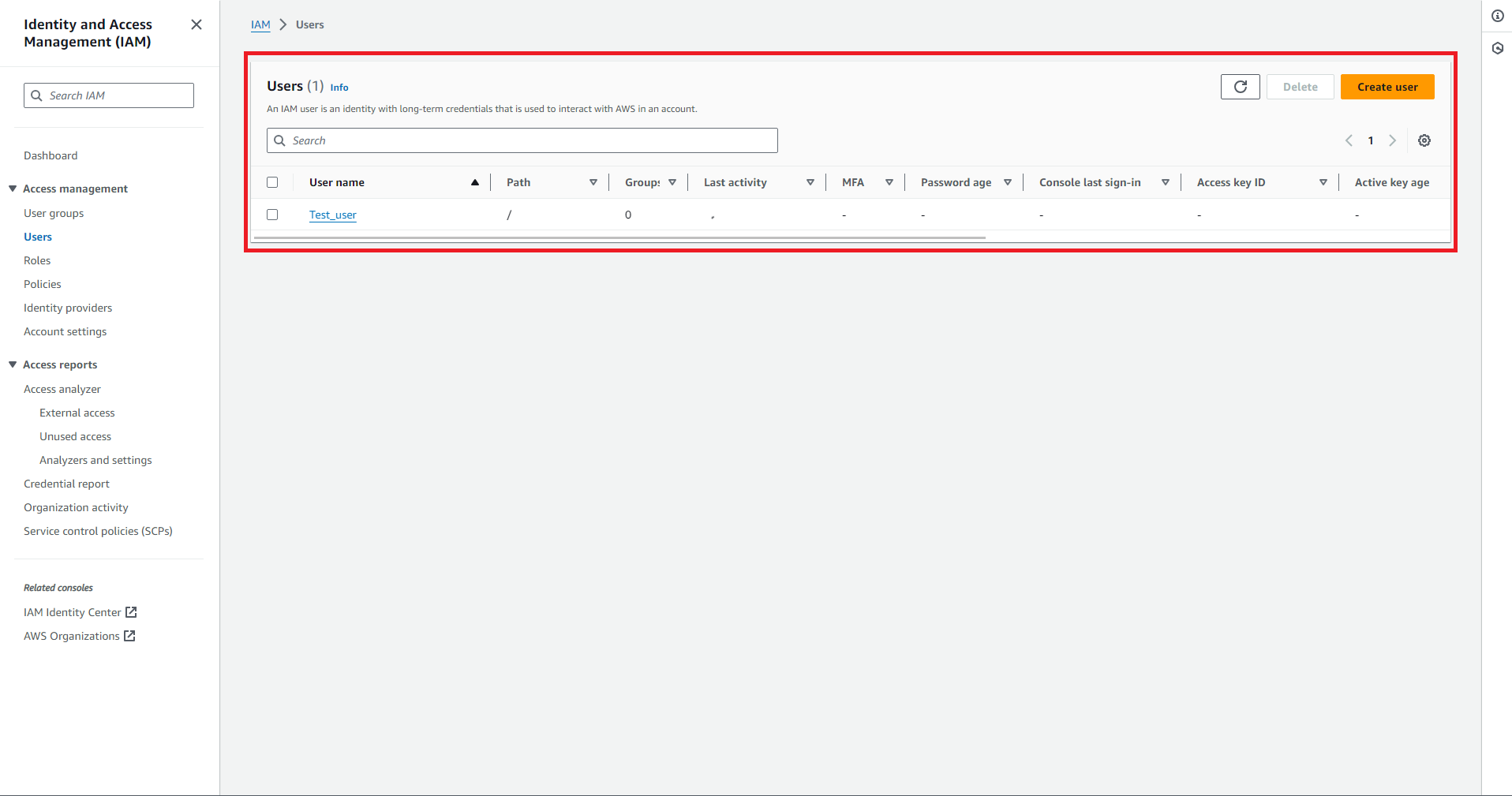 Generate S3 credentials for sync step 7