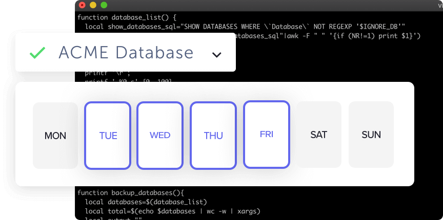 SaaS App backup