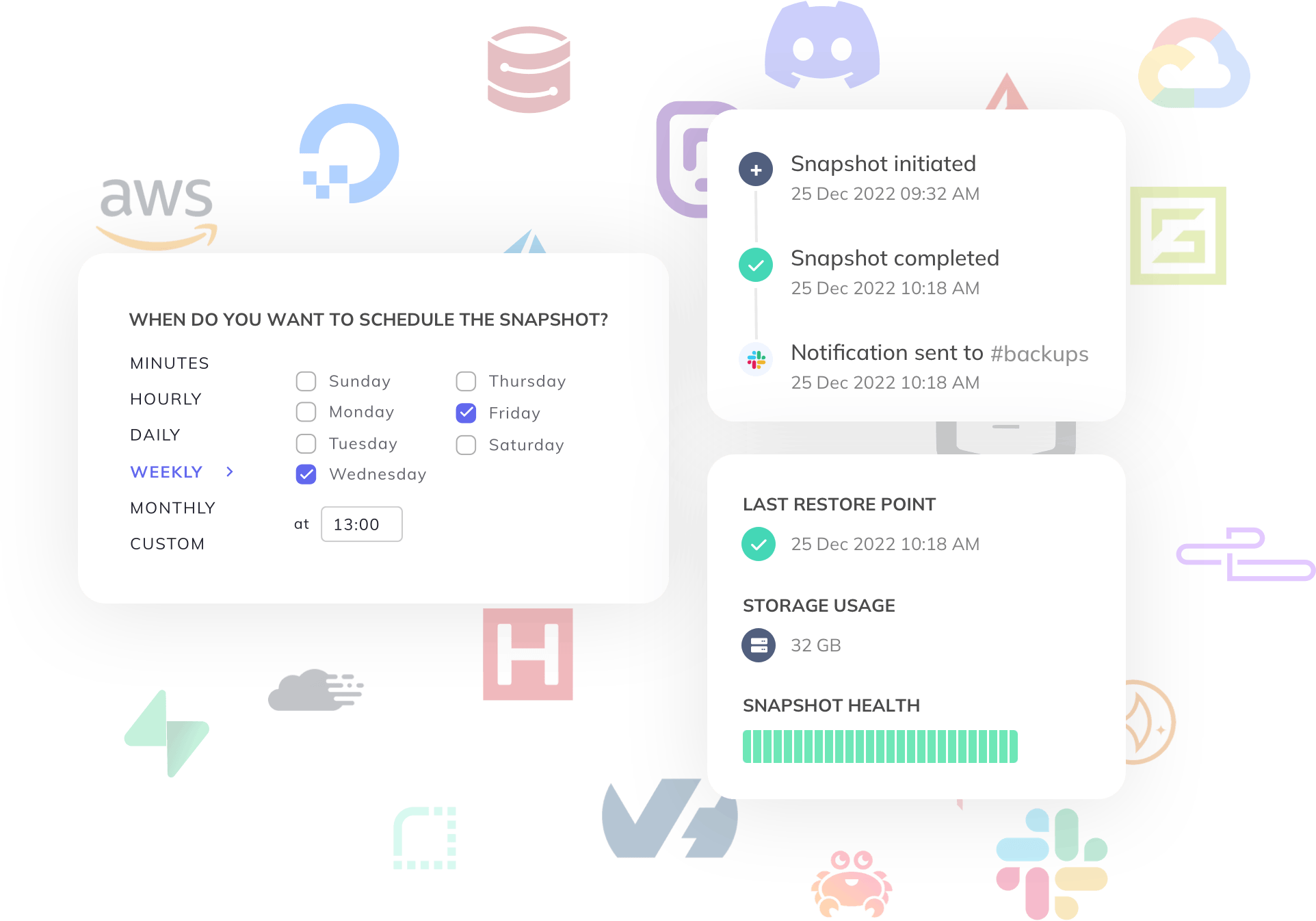 SimpleBackups Instance & Volume Snapshot backup